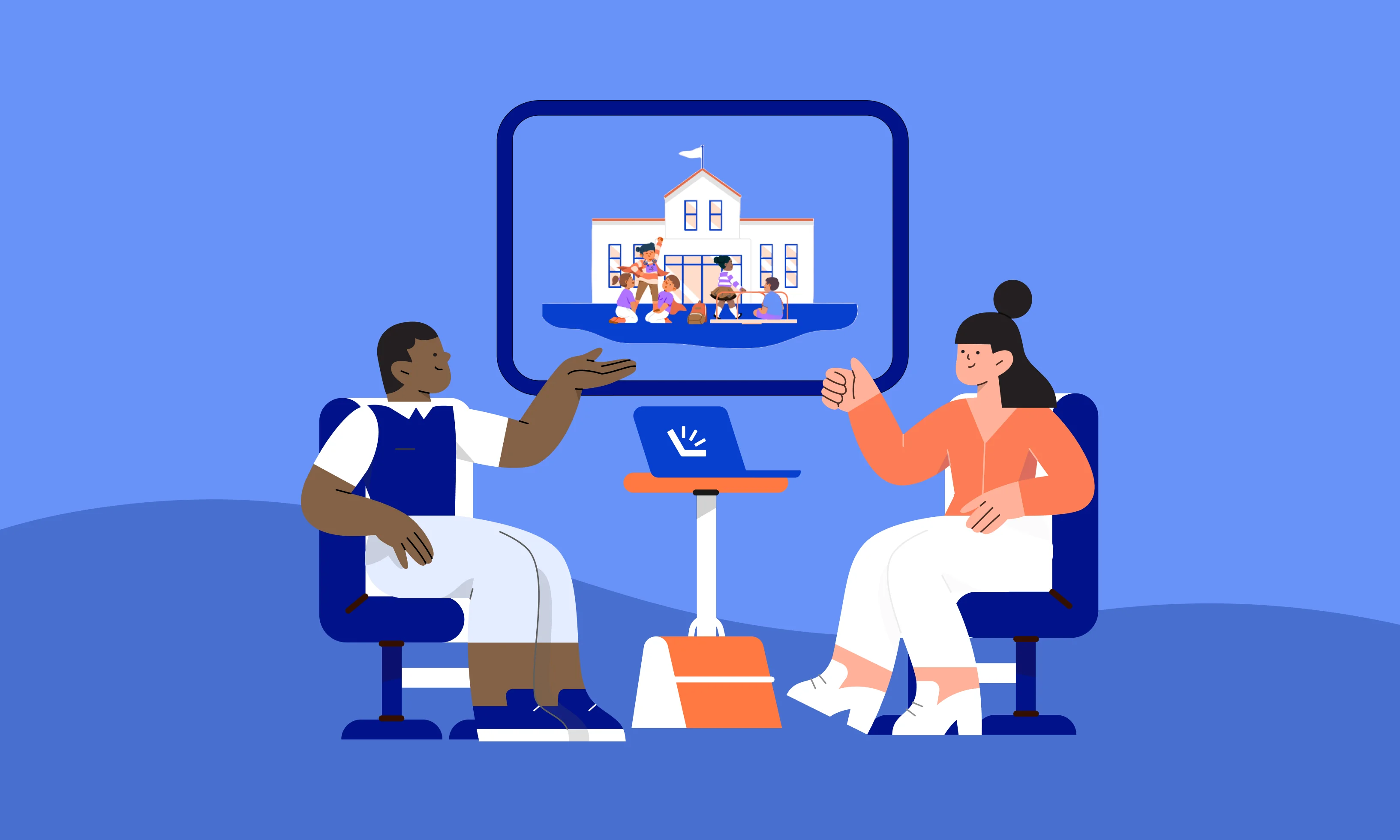 A escola cresce primeiro na liderança — só depois nos números